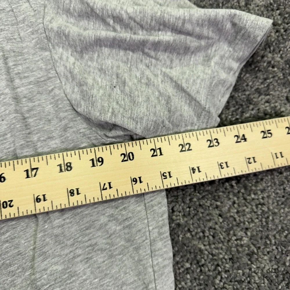The North Face Shirt Mens Large Gray Big Logo Graphic T-Shirt Outdoor Casual